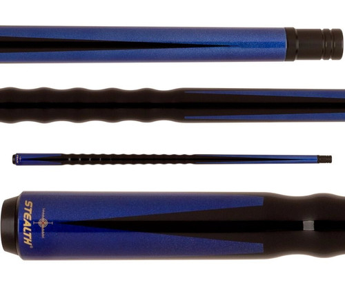 Stealth STH401 Metallic Blue Pearl Dooley Handle Pool/Billiards Cue Stick