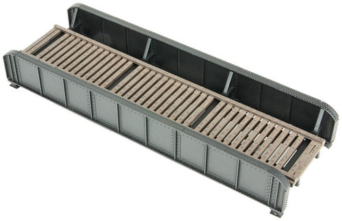Walthers Cornerstone HO Scale 50ft. Single-Track Railroad Through Girder Bridge