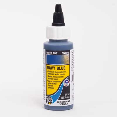Woodland Scenics Water System Water Tint 2oz Bottle - Navy Blue