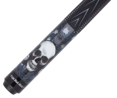Eight Ball Mafia EBM25 Blue Tint with Skulls & Eight Balls/Billiard Cue Stick