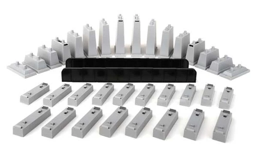 Walthers Trainline HO Scale Power-Loc Track Bridge and Pier Set