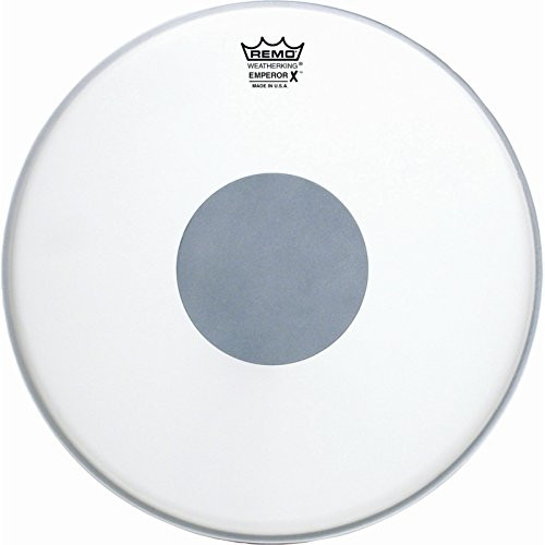 Remo - BX011410 - Batter, EMPEROR X, Coated, BLACK DOT Bottom, 14" Diameter