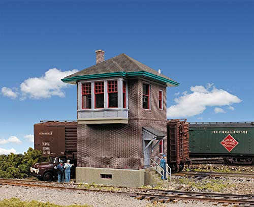 Walthers Cornerstone HO Scale Building/Structure Kit PRR Block Interlock Tower