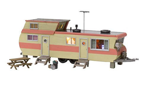 Woodland Scenics HO Scale Built-Up Building/Structure Double Decker Trailer