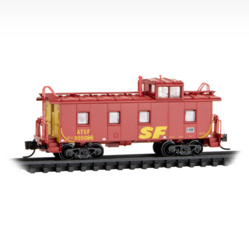 Micro-Trains MTL N-Scale Riveted Steel Caboose ATSF #999088