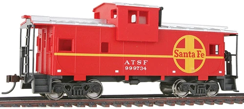Walthers Trainline HO Scale Wide Vision Caboose Atchison, Topeka & Santa Fe/ATSF