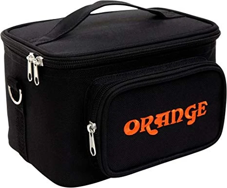 Orange Micro Head Accessory Bag Carrying Case