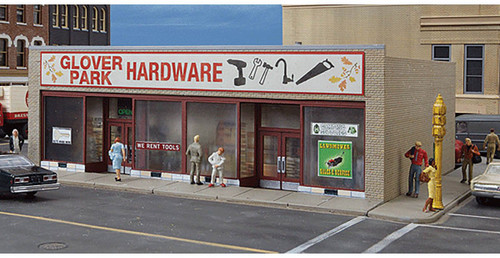 Walthers Cornerstone HO Scale Building/Structure Kit Glover Park Hardware Store