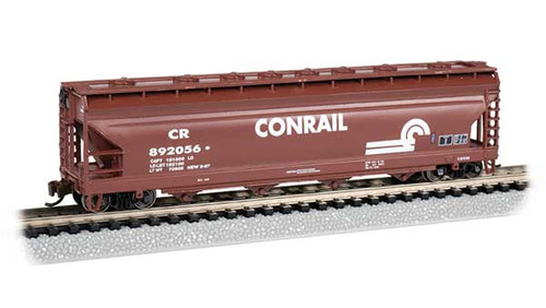 Bachmann N Scale 56ft 4 Bay Center Flow Hopper Conrail #892056
