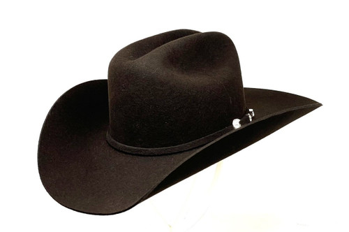 Stetson 4X Corral Chocolate Buffalo Felt Cowboy Western Hat - Size 7