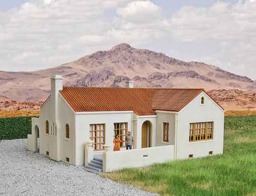 Walthers Cornerstone HO Scale Building/Structure Kit Mission Bungalow House