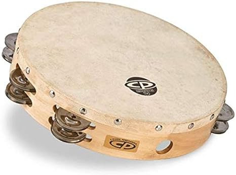 CP Double Row Wood Tambourine