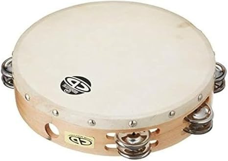 CP Double Row Wood Tambourine