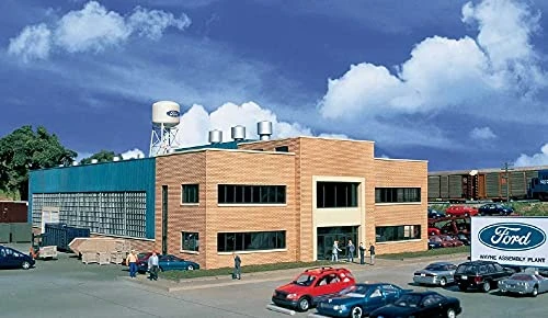 Walthers Cornerstone HO Scale Building/Structure Kit Automotive Assembly Plant
