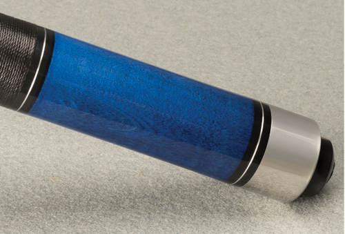 McDermott Star S78 Blue Stain Silver Ring Maple Pool/Billiard Cue Stick