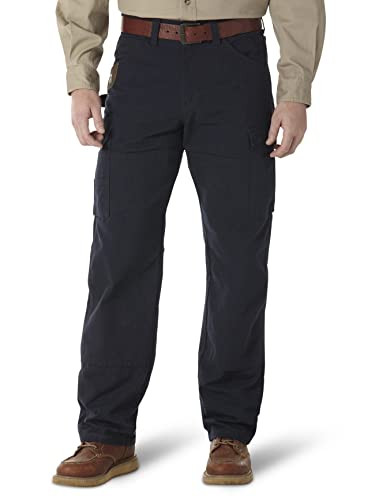 WRANGLER® RIGGS WORKWEAR® RIPSTOP RANGER CARGO PANT - NAVY 35X32