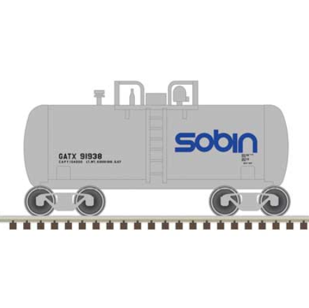 Atlas N Scale Trainman Beer Can Tank Car Sobin (GATX) #91933
