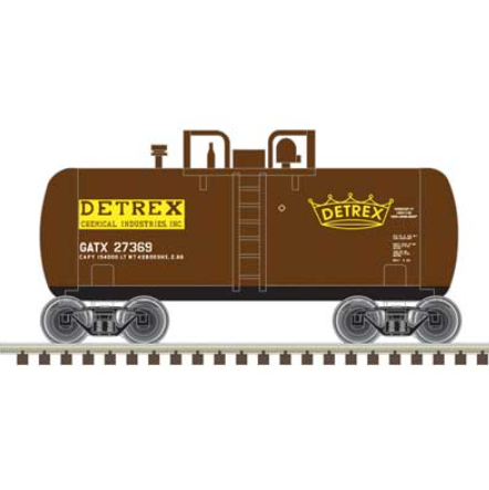 Atlas N Scale Trainman Beer Can Tank Car Detrex (GATX) #27369