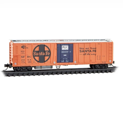 Micro-Trains MTL N-Scale 51'' Mechanical Reefer Atchison Topeka & Santa Fe #2604