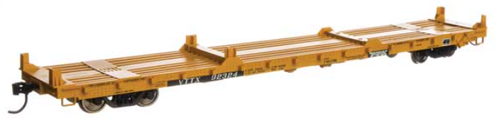 Walthers HO Scale 60' Pullman Standard  Flatcar TTX-VTTX # 92324