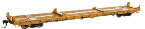 Walthers HO Scale 60' Pullman Standard  Flatcar Trailer Train VTTX # 97537