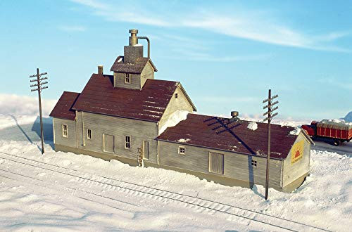 Walthers Cornerstone N Scale Building/Structure Kit Sunrise Feed Mill