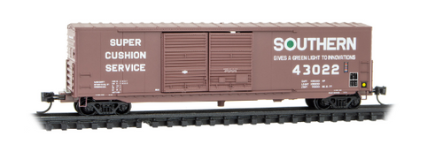 Micro-Trains MTL N-Scale 50ft Double Door Box Car Southern #43022