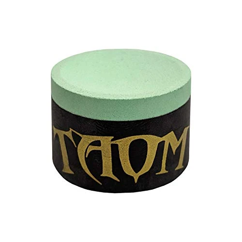 Taom Snooker 2.0 Light Green Professional Pool/Billiard Cue Chalk - 1 Piece