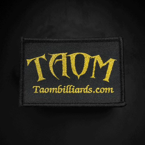 Taom Black/Gold Official Badge For Pool/Billiards