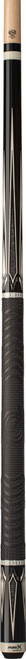 PureX HXT104 Midnight Black/Silver Crush/11.75mm Shaft Pool/Billiard Cue Stick