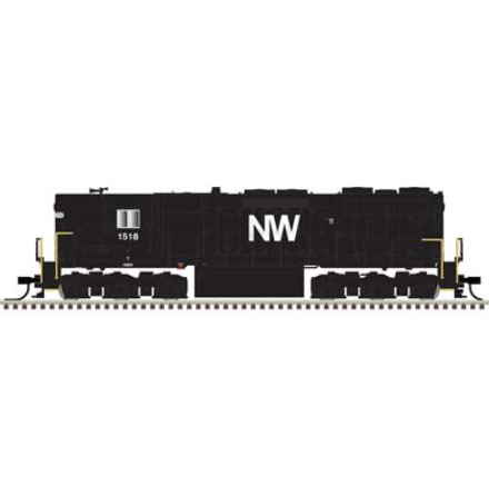 Atlas N Scale EMD SD35 High Nose Norfolk & Western Locomotive #1518