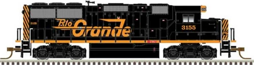 Atlas N Scale EMD GP60 LokSound & DCC Denver & Rio Grande Western Loco #3155