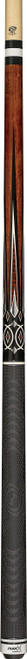 PureX HXT66 Mahogany Stain/Snakewood & Silver Points Pool/Billiards Cue Stick