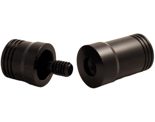 Pro Series JPA-18 Threaded Aluminum 5/16 x 18 Joint Protectors - Black