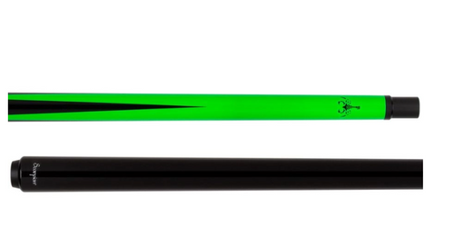 Scorpion SCO123 Carbon Fiber Green Sneaky Pete Billiards/Pool Cue