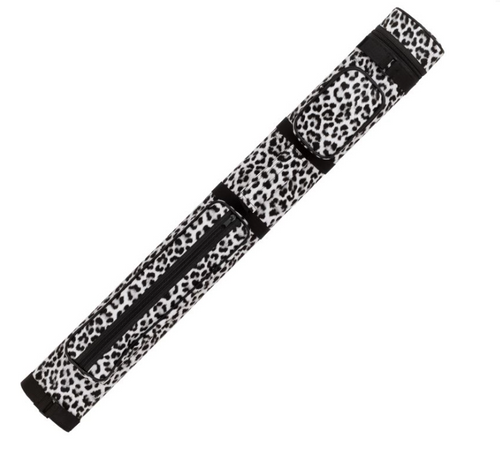 Action ACPS22 2x2 Action Print Hard Pool/Billiard Cue Case - White