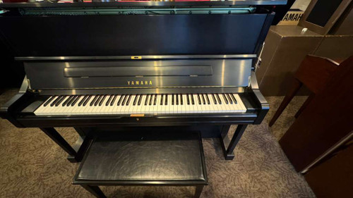 Yamaha U1 Professional Collection Acoustic Upright Piano - Polished Ebony