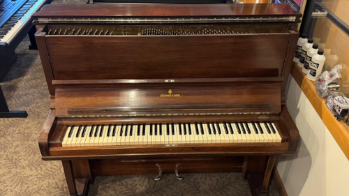 Used Steinway & Sons Upright Piano