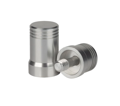 Action Threaded Aluminum 5/6 x 18 Joint Protector - Silver