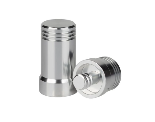 Action Threaded Aluminum Radial Joint Protector - Silver