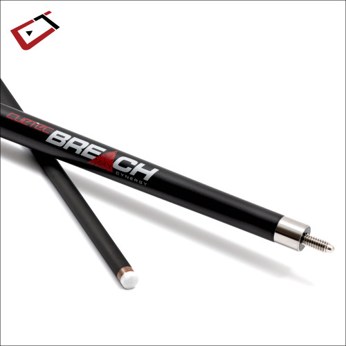 Cuetec 95-147NW Cynergy Breach Carbon Fiber Break Billiard Cue Black/No Wrap