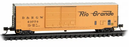 Micro-Trains MTL N-Scale 50ft Double Door Box Car D&RGW #63770