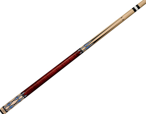 Rage RG202 Sky Door Blue/White Dagger Cherry Stain Maple Pool/Billiard Cue Stick