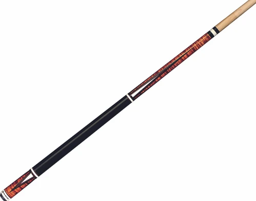 Players C811 Brown Maple w/ Red & Green  Pool/Billiard Cue Stick