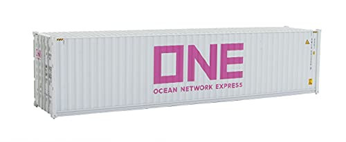 Walthers HO Scale 40' Hi-Cube Corrugated-Side Container Ocean Network Exp/ONE