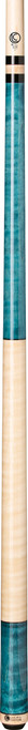 Lucasi Custom LZC3 Teal Stained Birdseye/Maple Wrap Pool/Billiard Cue Stick