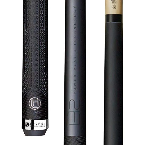 Lucasi Hybrid LHC17 Matte Black/Metallic Titanium Pool/Billiard Cue Stick