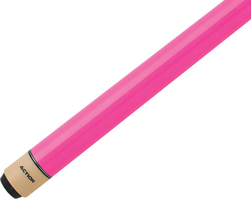 Action Starter COL06 Hot Pink Stained Hard Rock Maple Pool/Billiards Cue Stick