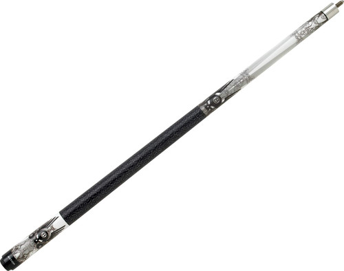 Eight Ball Mafia EBM01 Skull Wing 8 Ball Tribal B&W Pool/Billiards Cue Stick