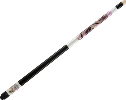 McDermott USA EL06 White Cobra/Irish Linen Wrap Snake Pool/Billiards Cue Stick